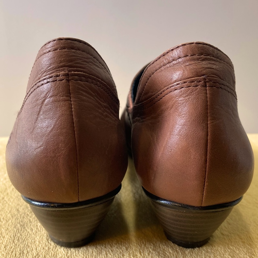 Josef Seibel leather comfort slip on booties Brown 38 7.5 - Picture 8 of 8